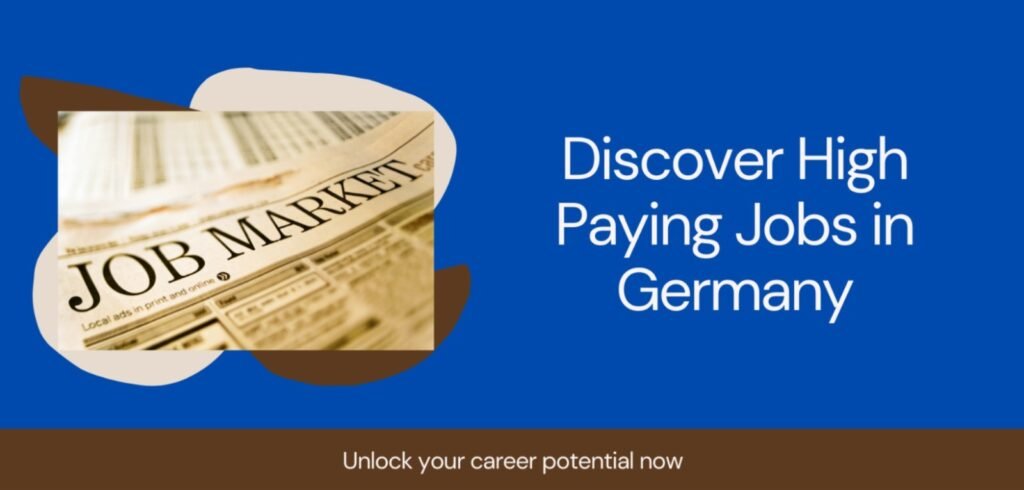 High paying jobs in Germany